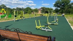 Новой спортивной площадкой обзавелось село Бурукшун